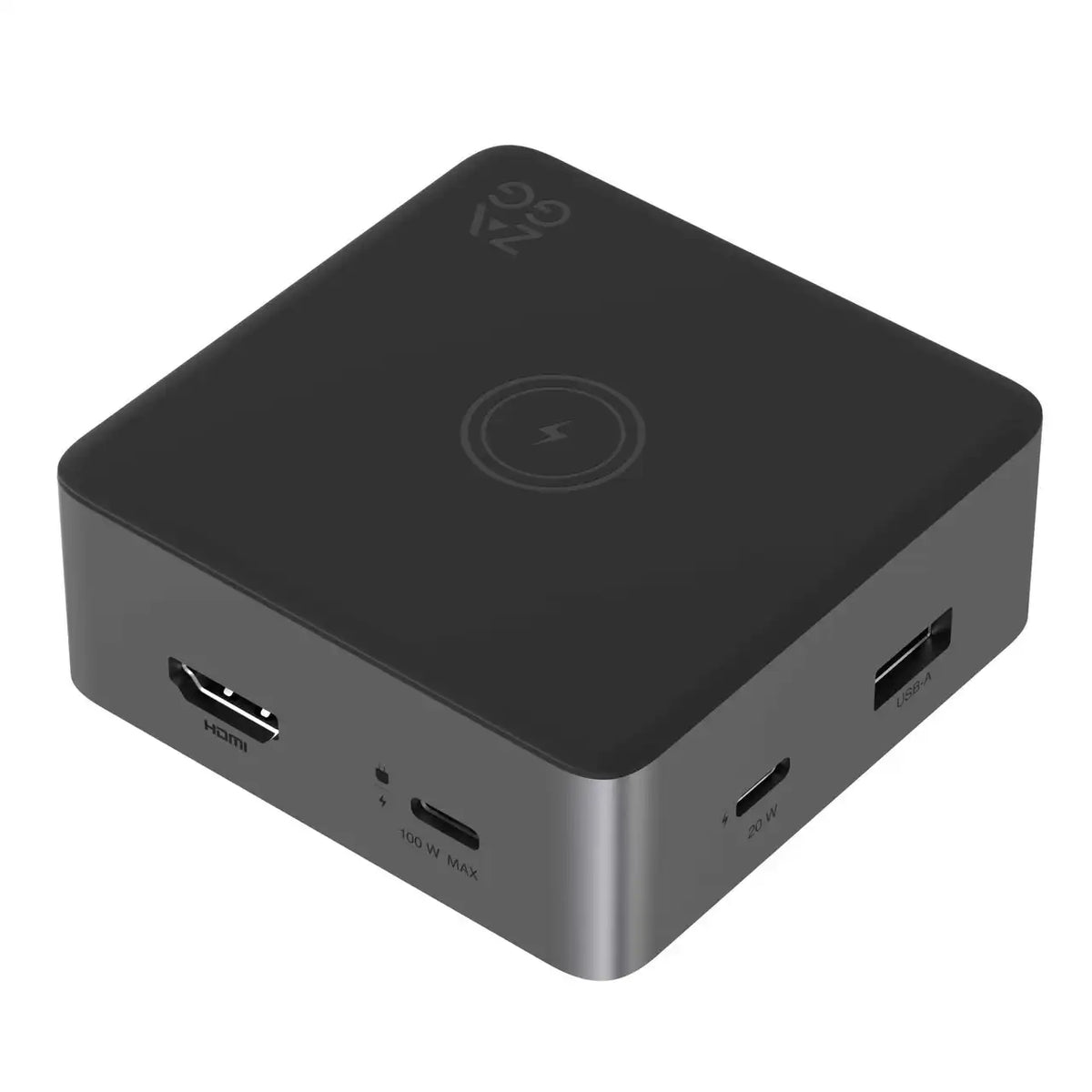 4-Port Hub with Wireless charging