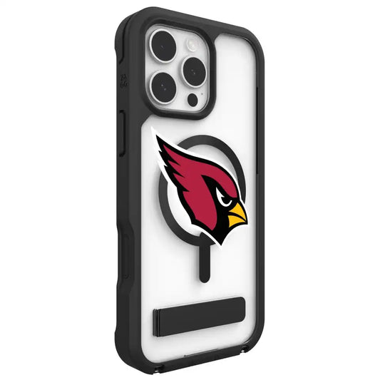 Arizona Cardinals Rainier Snap for MagSafe Phone Case with Stand - Logo