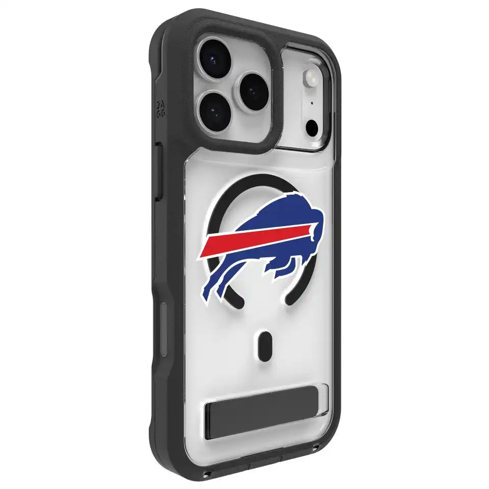 Buffalo Bills Rainier Snap for MagSafe Phone Case with Stand - Logo