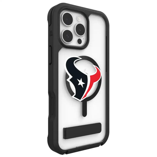 Houston Texans Rainier Snap for MagSafe Phone Case with Stand - Logo