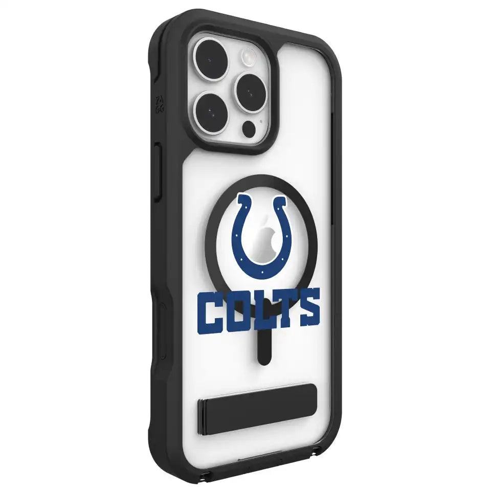 Indianapolis Colts Rainier Snap for MagSafe Phone Case with Stand - Logo