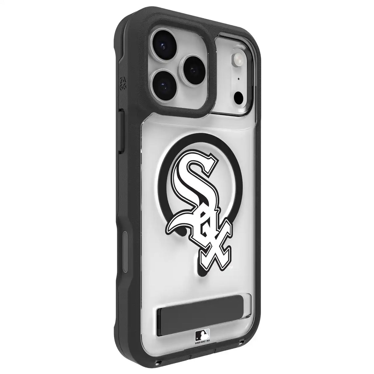 Chicago White Sox Rainier Snap for MagSafe Phone Case with Stand - Logo