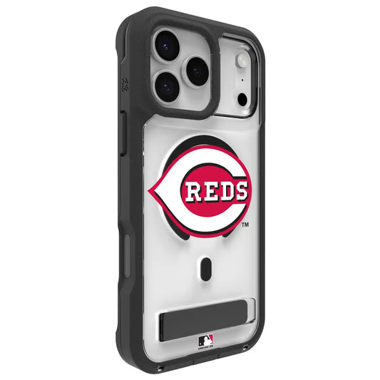 Cincinnati Reds Rainier Snap for MagSafe Phone Case with Stand - Logo