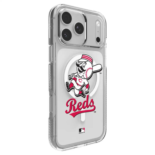 Cincinnati Reds Crystal Palace Snap for MagSafe Phone Case - Throwback Logo