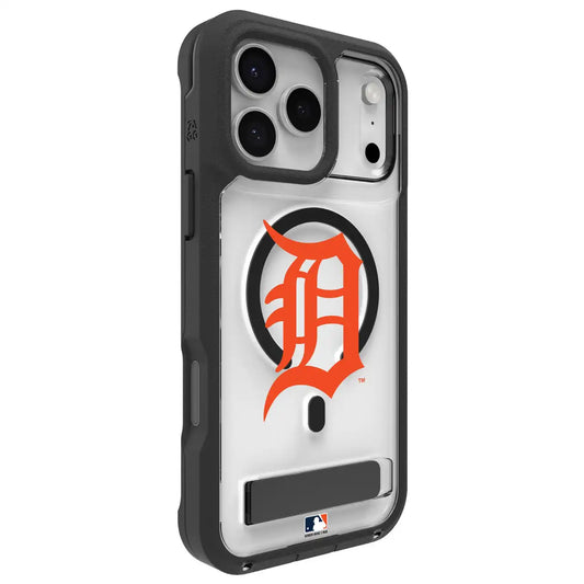 Detroit Tigers Rainier Snap for MagSafe Phone Case with Stand - Orange Logo
