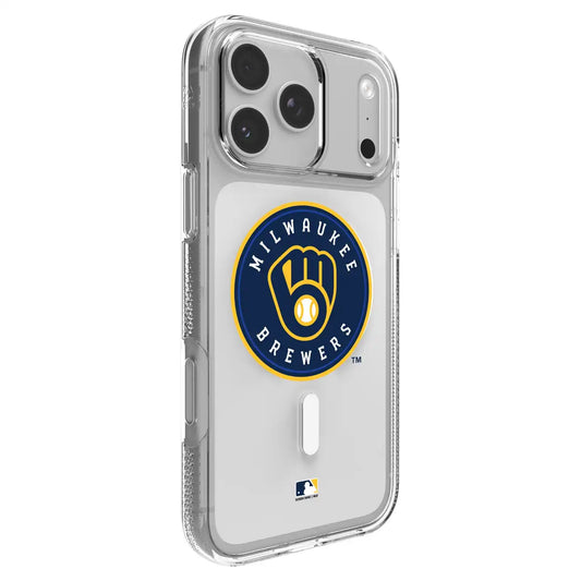 Milwaukee Brewers Crystal Palace Snap for MagSafe Phone Case - Logo