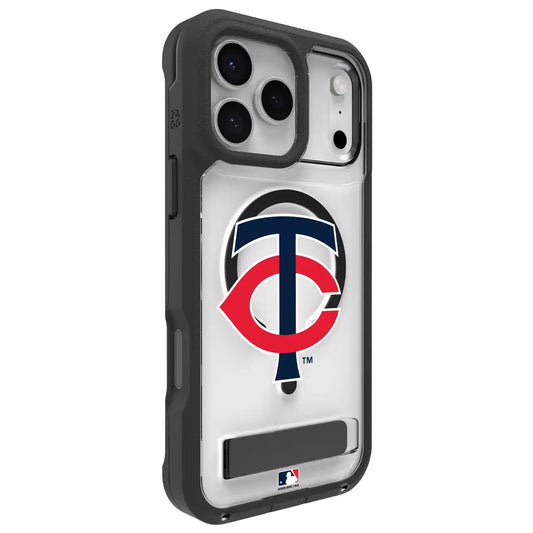 Minnesota Twins Rainier Snap for MagSafe Phone Case with Stand - Logo