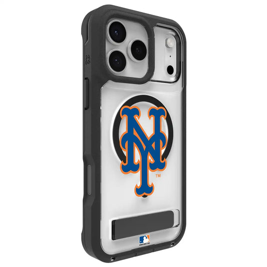New York Mets Rainier Snap for MagSafe Phone Case with Stand - NY Logo