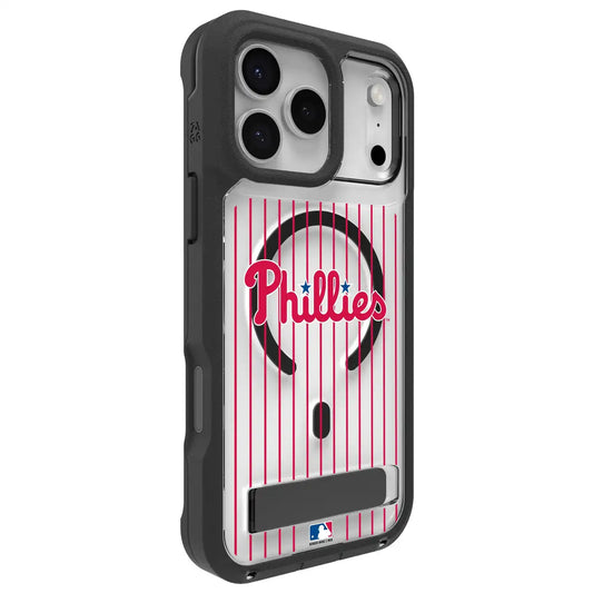 Philadelphia Phillies Rainier Snap for MagSafe Phone Case with Stand - Team Name
