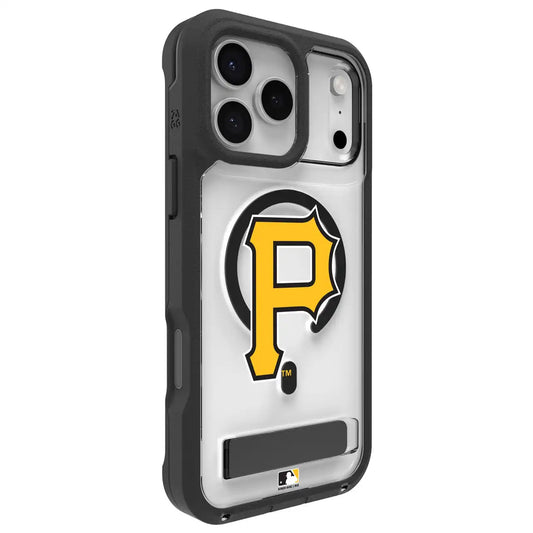 Pittsburgh Pirates Rainier Snap for MagSafe Phone Case with Stand - Logo