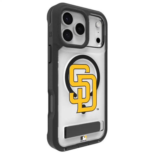 San Diego Padres Rainier Snap for MagSafe Phone Case with Stand - Logo