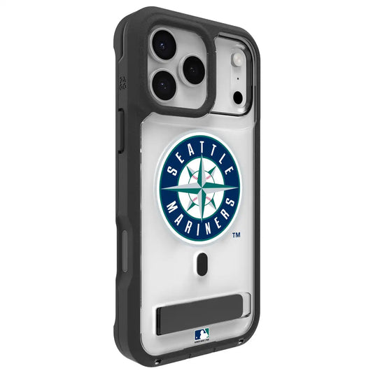 Seattle Mariners Rainier Snap for MagSafe Phone Case with Stand - Logo