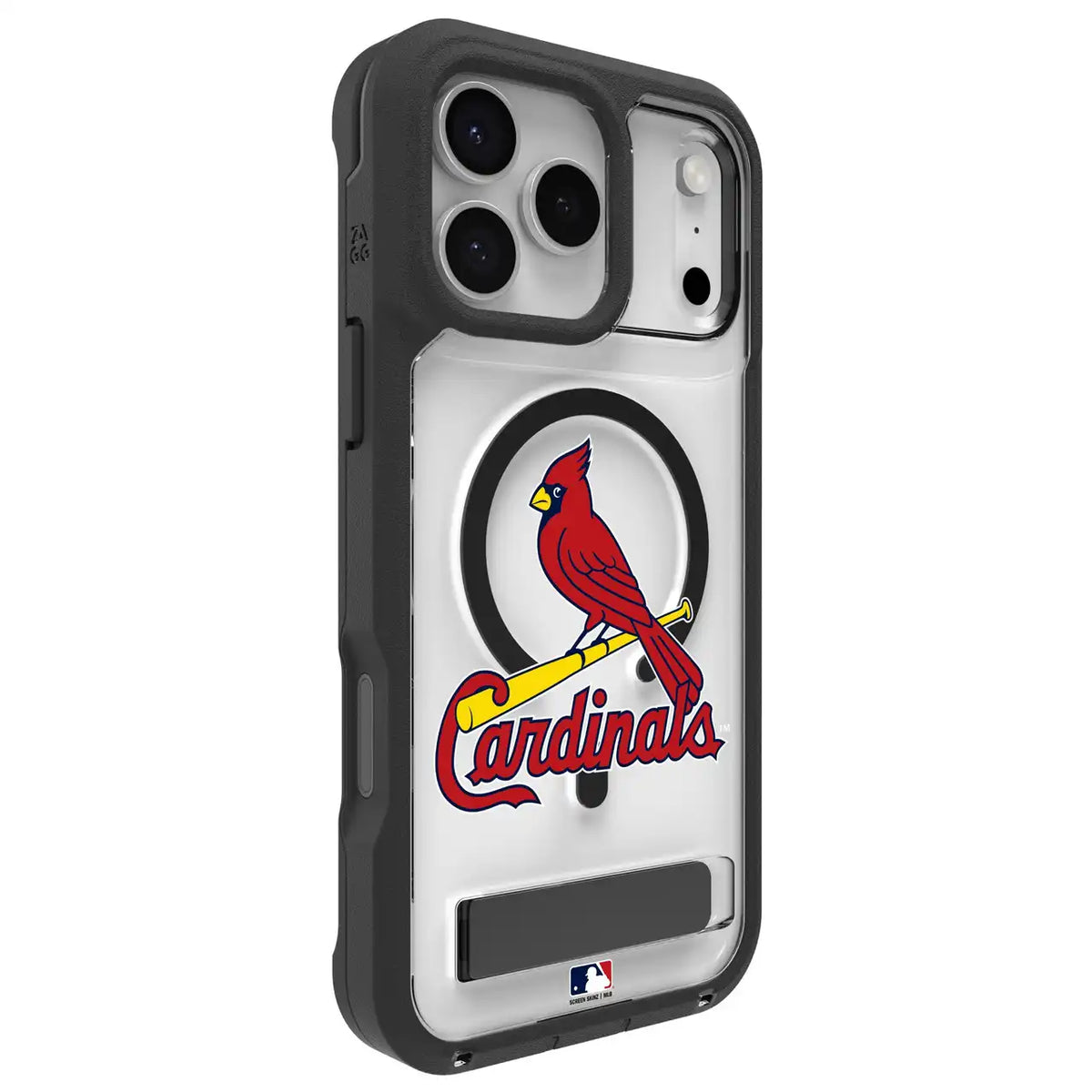 St. Louis Cardinals Rainier Snap for MagSafe Phone Case with Stand - Team Name