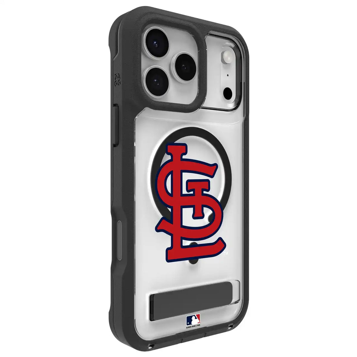 St. Louis Cardinals Rainier Snap for MagSafe Phone Case with Stand - Logo