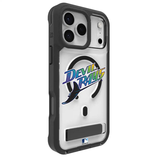 Tampa Bay Rays Rainier Snap for MagSafe Phone Case with Stand - Throwback Logo