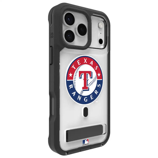 Texas Rangers Rainier Snap for MagSafe Phone Case with Stand - Logo