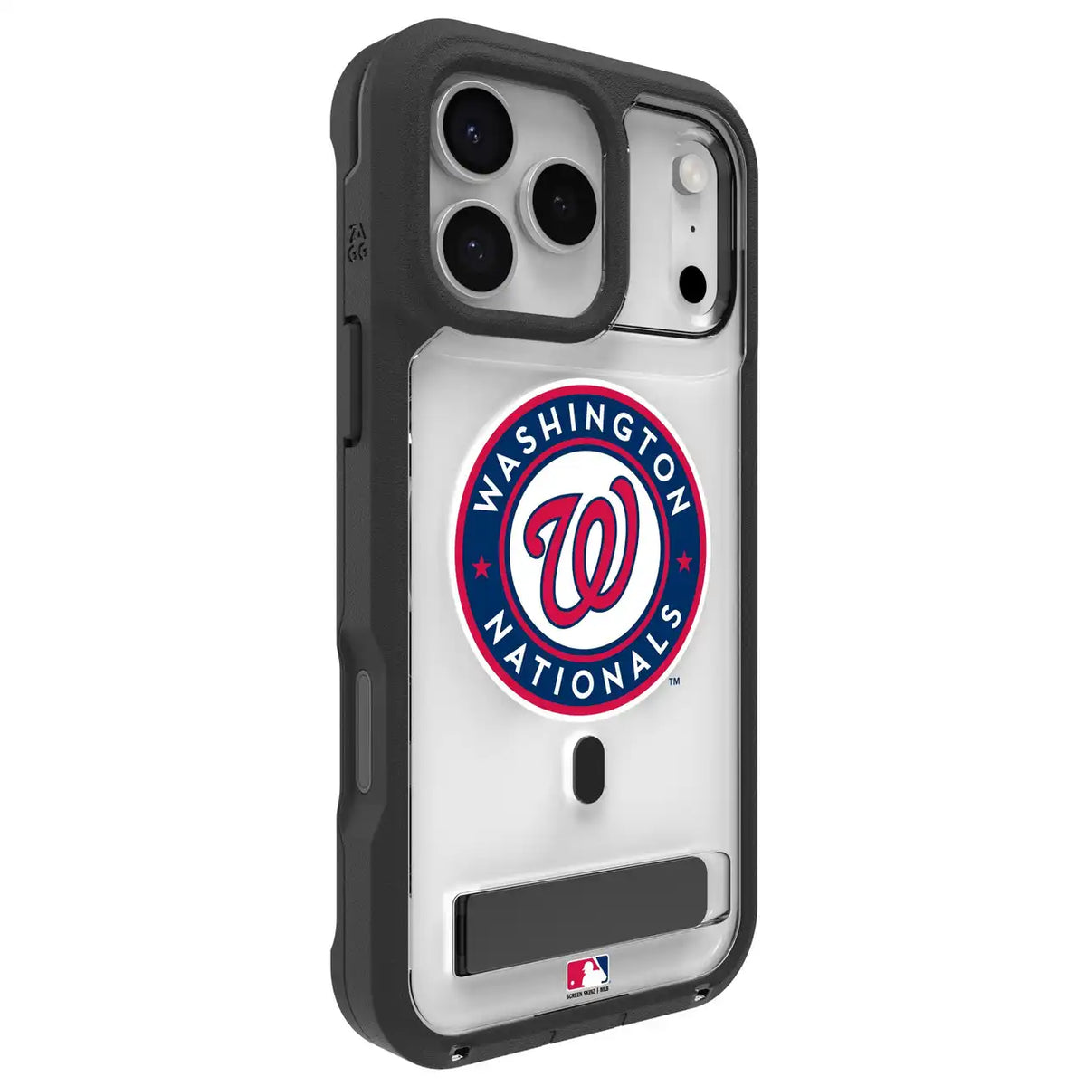 Washington Nationals Rainier Snap for MagSafe Phone Case with Stand - Logo