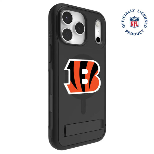 Cincinnati Bengals Sedona Snap for MagSafe Phone Case with Stand - Logo
