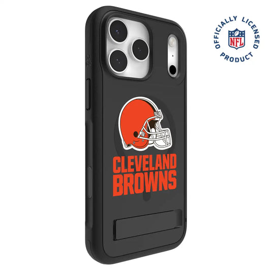 Cleveland Browns Sedona Snap for MagSafe Phone Case with Stand - Logo