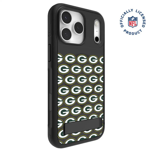 Green Bay Packers Sedona Snap for MagSafe Phone Case with Stand - Logo Pattern
