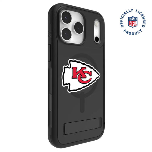 Kansas City Chiefs Sedona Snap for MagSafe Phone Case with Stand - Logo