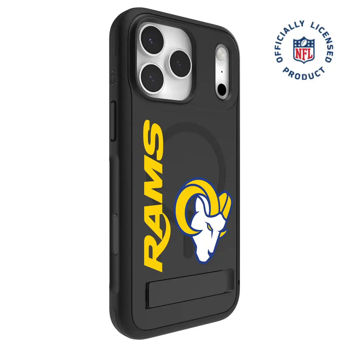 Los Angeles Rams Sedona Snap for MagSafe Phone Case with Stand - Rams Bold