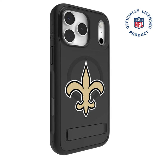 New Orleans Saints Sedona Snap for MagSafe Phone Case with Stand - Logo