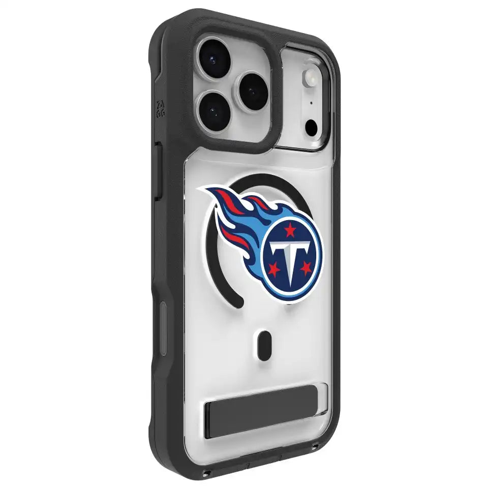 Tennessee Titans Rainier Snap for MagSafe Phone Case with Stand - Logo